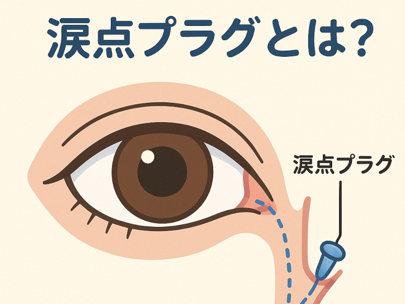 涙点プラグ挿入術